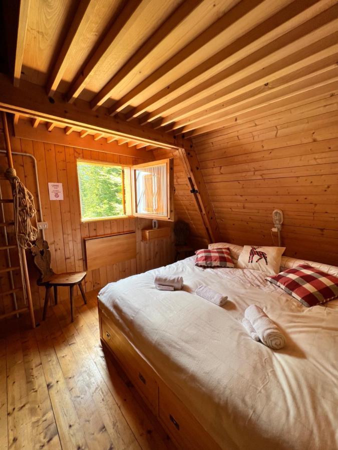 ~Chalet_Rifugio Tra I Boschi~ Sella Nevea Eksteriør bilde