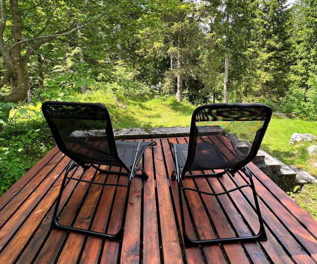 ~Chalet_Rifugio Tra I Boschi~ Sella Nevea Eksteriør bilde