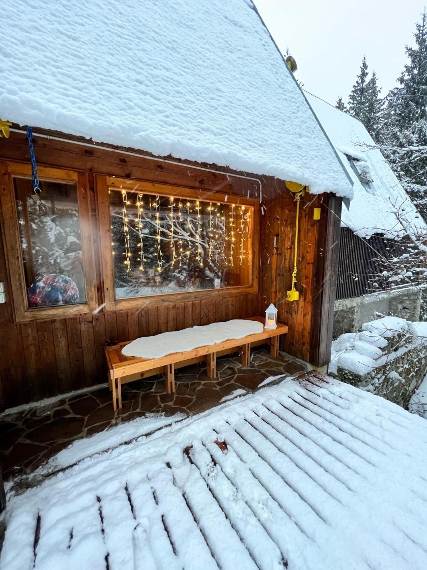 ~Chalet_Rifugio Tra I Boschi~ Sella Nevea Eksteriør bilde